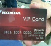 Image result for Honda VIP Card