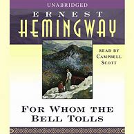 Image result for For Whom the Bell Tolls Ernest Hemingway