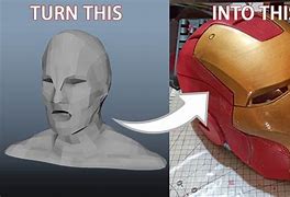 Image result for Iron Man Helmet 3D Model Free