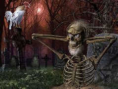 Image result for Creepy Skull Halloween