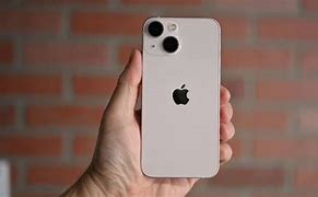 Image result for iPhone 13 Starlight in Hand