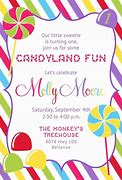 Image result for Candyland Invitation