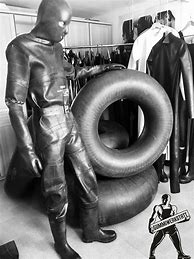 Image result for Suit with Rubber Shoes