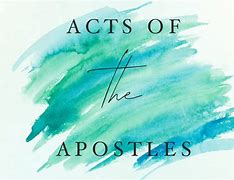 Image result for Acts Apostles