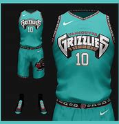 Image result for Memphis Grizzlies Pattern On Jersey