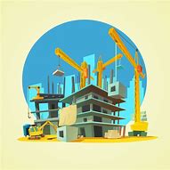 Image result for House Construction Cartoon