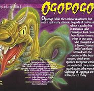 Image result for Ogopogo Lake Monster