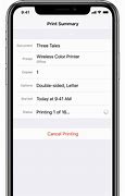Image result for iPhone Print Settings