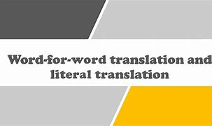 Image result for The Word Translate