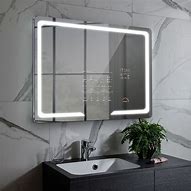 Image result for Tablet Mirror Bathroom