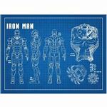 Image result for Iron Man Mark 47 Blueprint