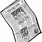 Image result for Printable Newspaper Clip Art