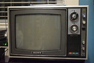 Image result for Sony Mini Trinitron Color TVs