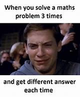 Image result for Math Questions Meme