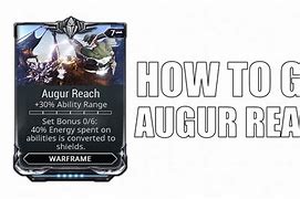 Image result for Augur Mods Warframe