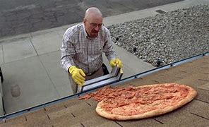 Image result for Breaking Bad Pizza On Roof House