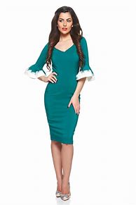 Image result for Green and Purple Designer Maxi Dress with Bell Sleeve