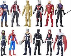 Image result for Marvel Super Hero Action Figures