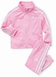 Image result for Pink Adidas Tracksuit Baby Girl