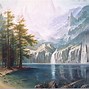 Image result for Mountain Valley Landscape Painting