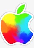 Image result for Apple Rainbow Sticker