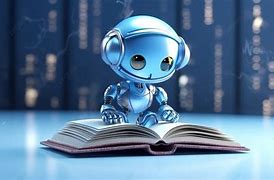 Image result for Cute Robot Studying