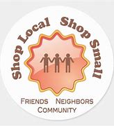 Image result for Shop Local Stickers