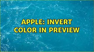 Image result for Inverted Color Apple