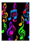 Image result for Colorful Music Clip Art
