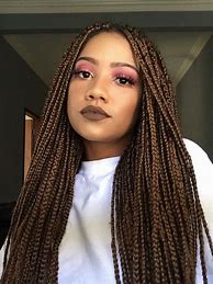 Image result for 4 Box Braids