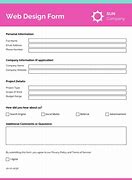 Image result for Website Form Template