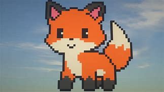 Image result for Fox Pixel Art