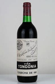 Image result for R Lopez Heredia Rioja Reserva Vina Tondonia