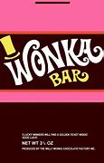 Image result for Free Printable Wonka Bar Wrapper Template