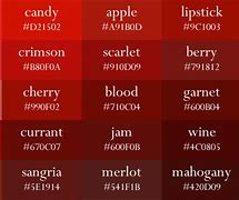 Image result for Ruby Red vs Apple Red