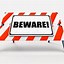 Image result for Beware of Dog Backplate Football
