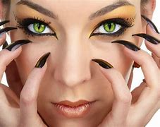 Image result for Colored Contact Lenses Cat Eyes