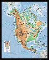 Image result for physical map america
