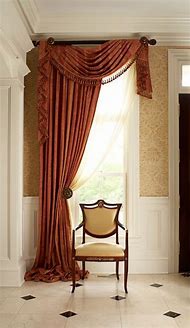 Image result for Ways to Hang Panel Curtains