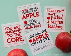 Image result for Apple Back to School Teacher Printable