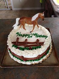 Image result for Horse Theme Birthday Cake