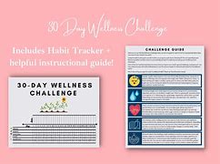 Image result for 30-Day Wellness Calendar Printable