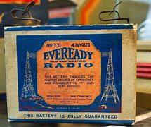 Image result for 6 Volt Vintage Tube Radio Battery