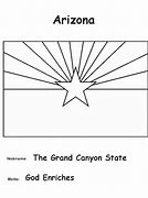Image result for Arizona State Flag Printable