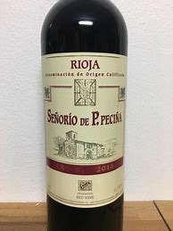 Image result for Pecina Rioja Senorio P Pecina Reserva