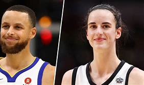 Image result for Caitlin Clark Steph Curry
