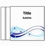 Image result for Blank CD Case Template