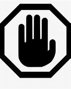 Image result for Stop Sign Hand Clip Art