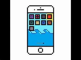 Image result for iPhone Pixel Art