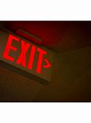 Image result for Red LED Exit Sign